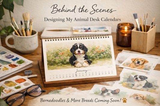 In the Making: This Year’s Desk Calendars