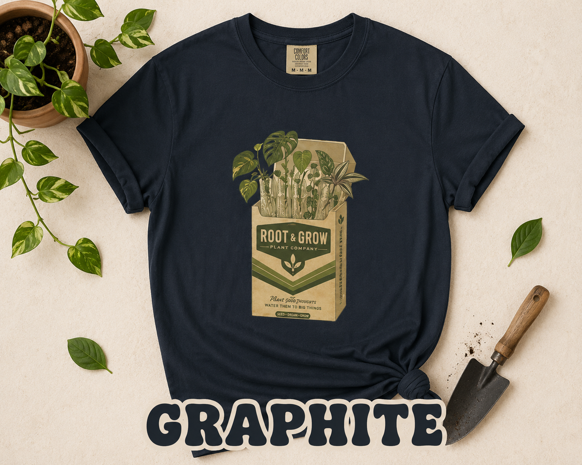 Root & Grow Plant Propagation T-Shirt | Houseplant Lover Tee