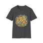Vintage Wildflower Botanical Graphic T-Shirt
