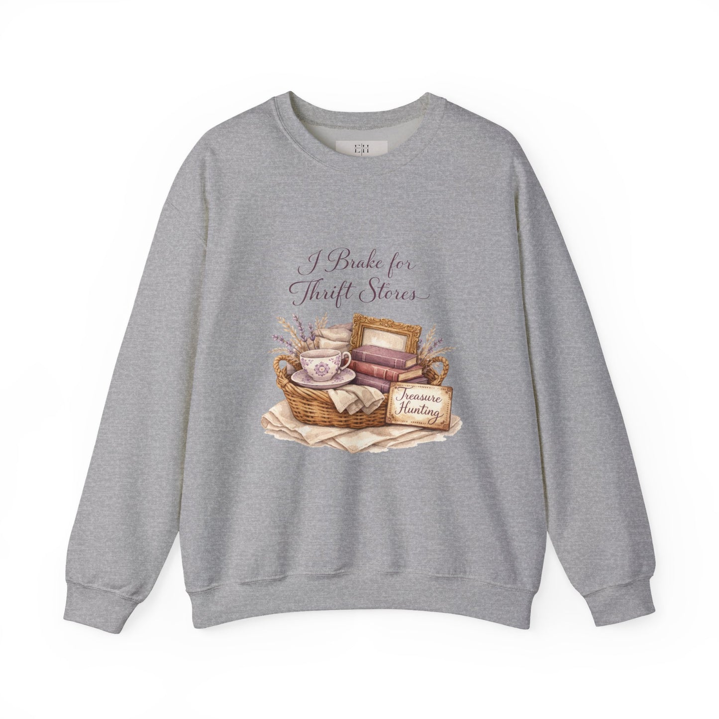 I Brake for Thrift Stores Crewneck Sweatshirt