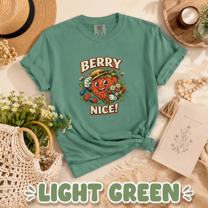 Berry Nice! Comfort Colors® Strawberry T-Shirt