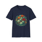 Desert Botanical Cactus Flower T-Shirt | Prickly Pear Plant Graphic Tee