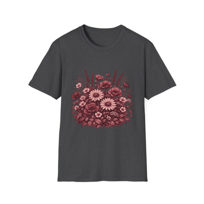 Botanical Wildflower Bouquet Graphic Tee | Vintage Floral Shirt