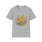 Vintage Wildflower Botanical Graphic T-Shirt