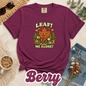 Leaf Me Alone Comfort Colors® T-Shirt | Funny Fall Maple Leaf Tee