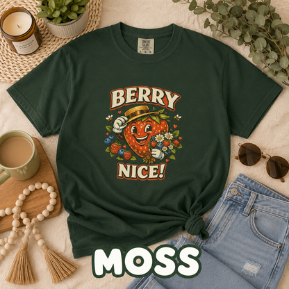 Berry Nice! Comfort Colors® Strawberry T-Shirt