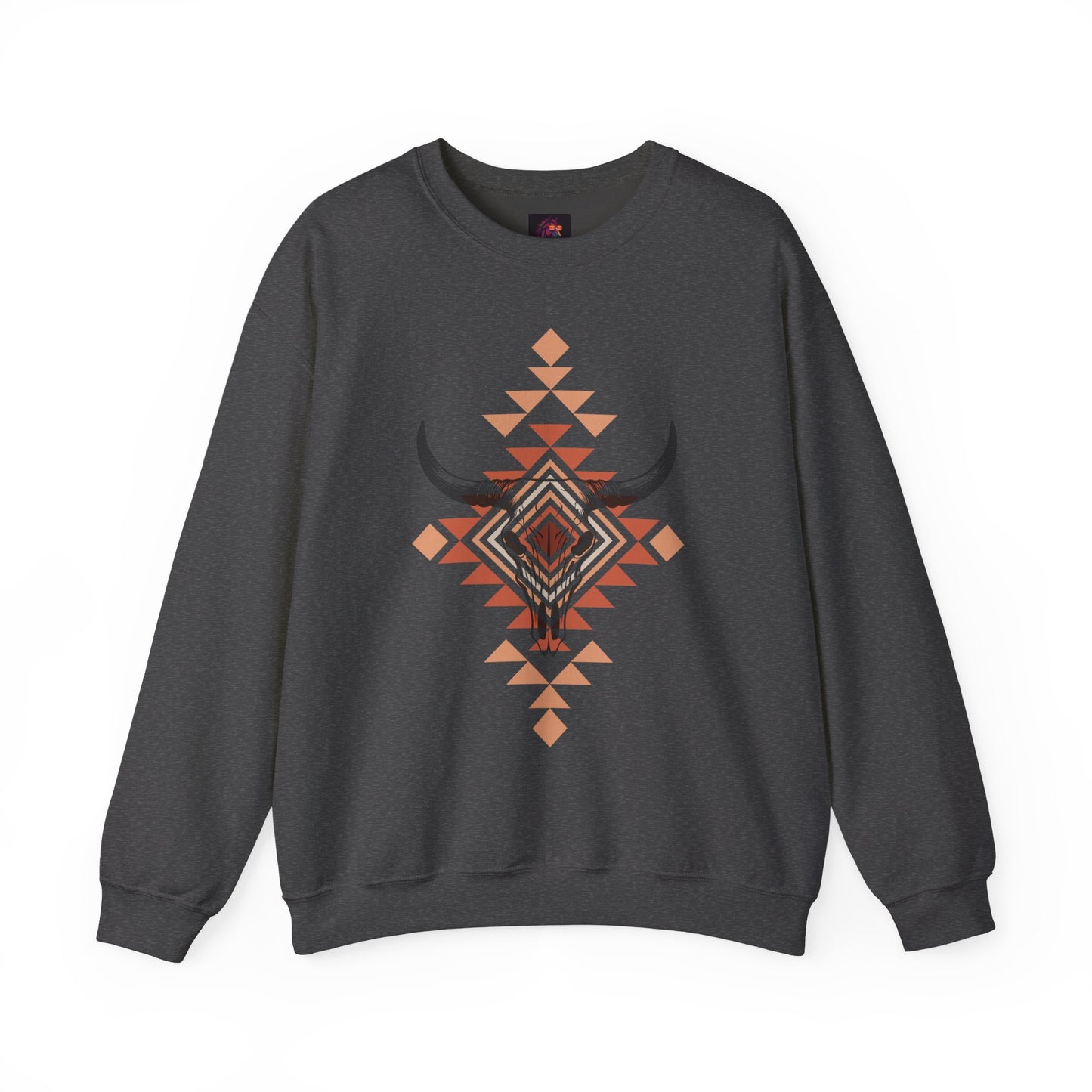Rustic Western Aztec Crewneck