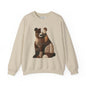 Patchwork Bear Sweatshirt | Cozy Farm Animal Crewneck – Ember Heights