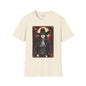 Dark Western Cowgirl Playing Card Tee