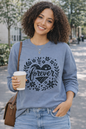 Forever Floral Heart Sweatshirt – Soft Cozy Graphic Crewneck for Everyday Wear