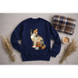 Patchwork Cat Sweatshirt | Cozy Woodland Animal Crewneck – Ember Heights
