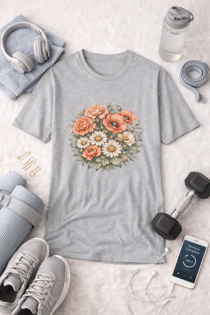 Botanical Wildflower Graphic Tee