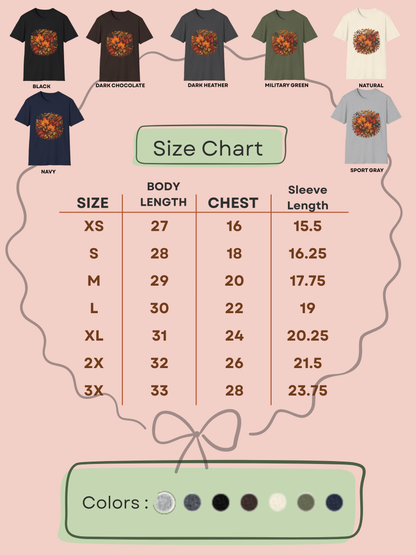 Autumn Leaves Graphic T-Shirt