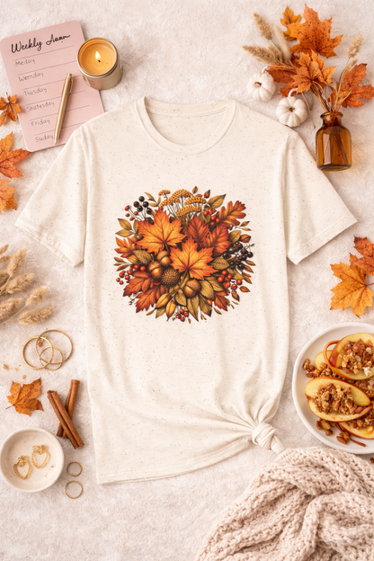 Autumn Leaves Graphic T-Shirt