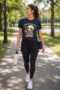 I'll Sprinkle This Stuff Later Skeleton Graphic T-Shirt | Funny Retro Procrastination Tee