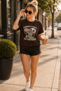 I Sprinkle This Stuff On Everything | Funny Bad Decisions Skeleton Graphic T-Shirt