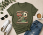 I Sprinkle This Stuff On Everything | Funny Bad Decisions Skeleton Graphic T-Shirt