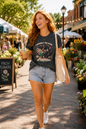 I Sprinkle This Stuff on Everything Cat T-Shirt | Funny Retro Chaos Cat Graphic Tee