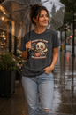 I Sprinkle This Stuff on Everything Coffee Skeleton T-Shirt | Funny Caffeine Lover Graphic Tee