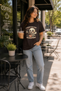 I Sprinkle This Stuff on Everything Coffee Skeleton T-Shirt | Funny Caffeine Lover Graphic Tee