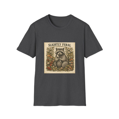 Slightly Feral Raccoon Graphic T-Shirt