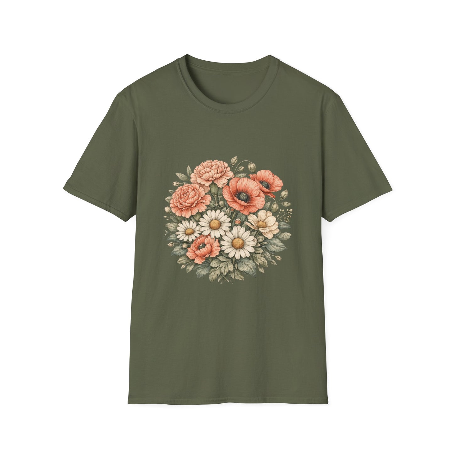Botanical Wildflower Graphic Tee