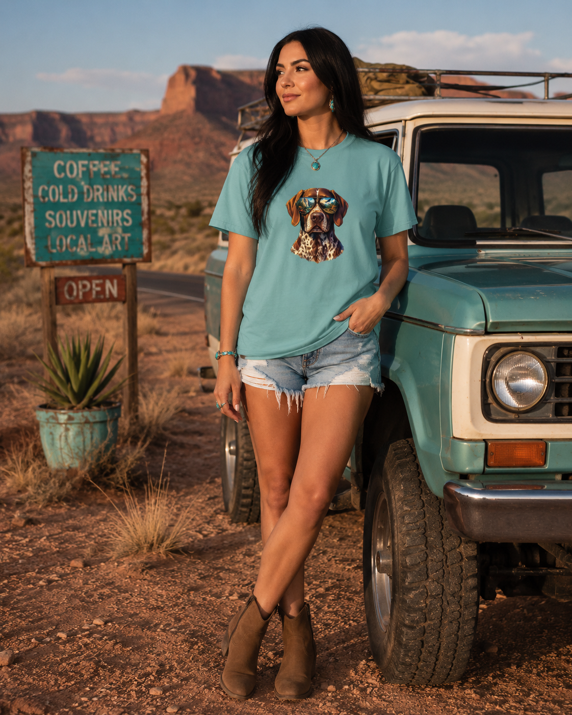 German Shorthaired Pointer T-Shirt | Outdoor Dog Lover Tee