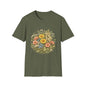 Vintage Wildflower Botanical Graphic T-Shirt