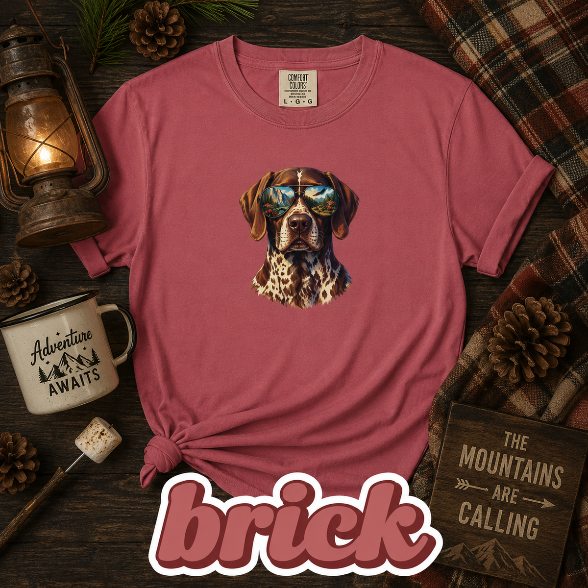 German Shorthaired Pointer T-Shirt | Outdoor Dog Lover Tee