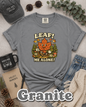 Leaf Me Alone Comfort Colors® T-Shirt | Funny Fall Maple Leaf Tee