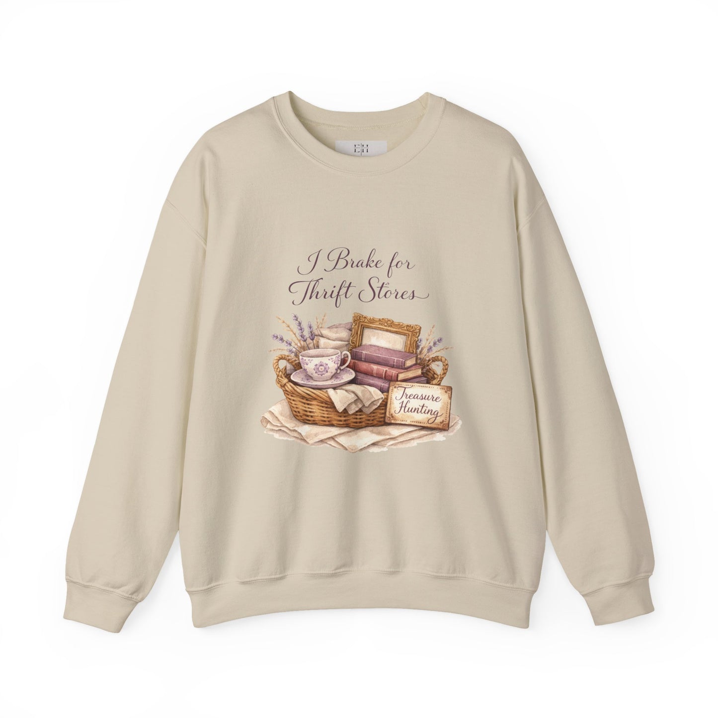 I Brake for Thrift Stores Crewneck Sweatshirt
