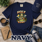 Holy Cow! Funny Cow T-Shirt | Comfort Colors® 1717 Retro Farm Graphic Tee
